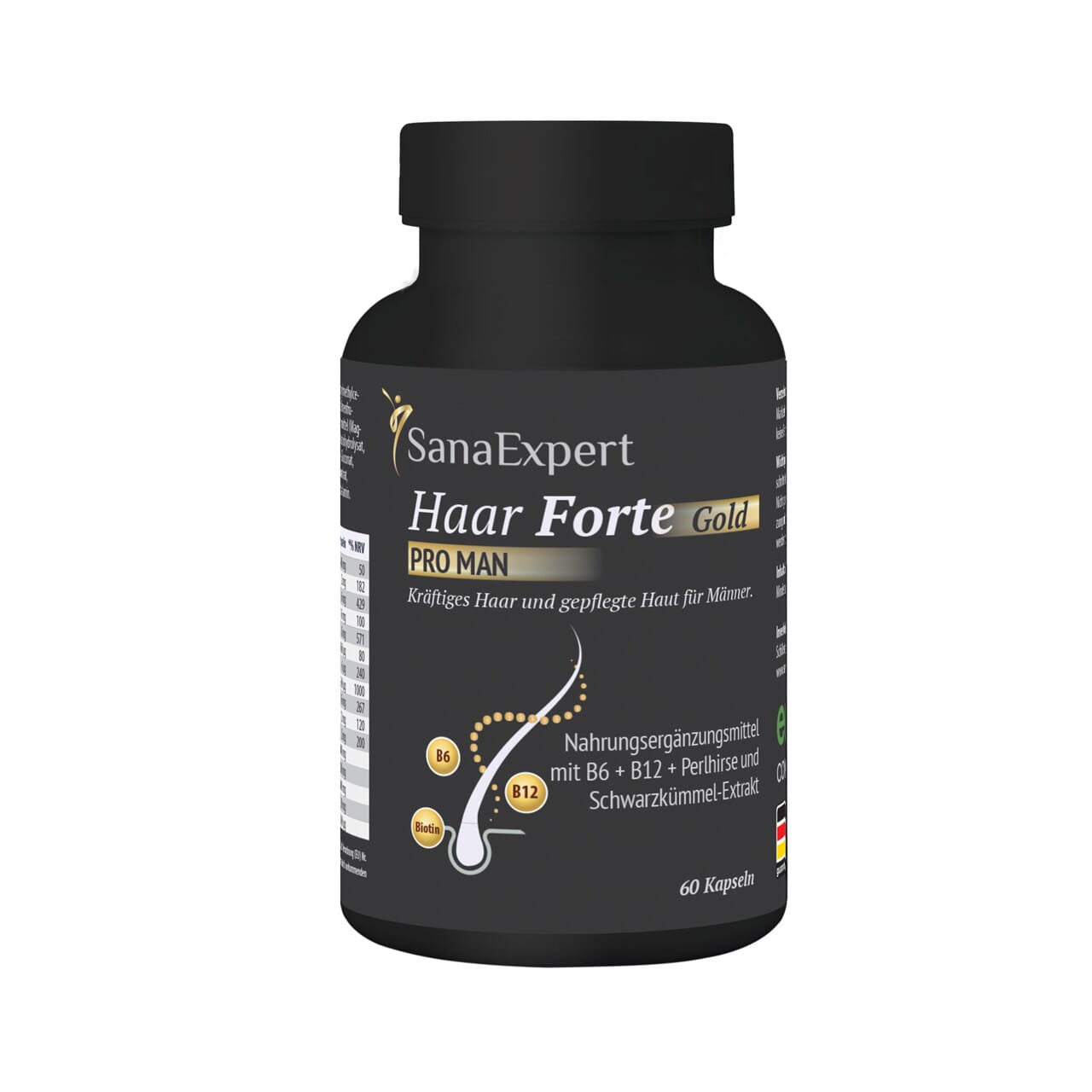 Haar Forte Gold PRO MAN, 60 Kapseln