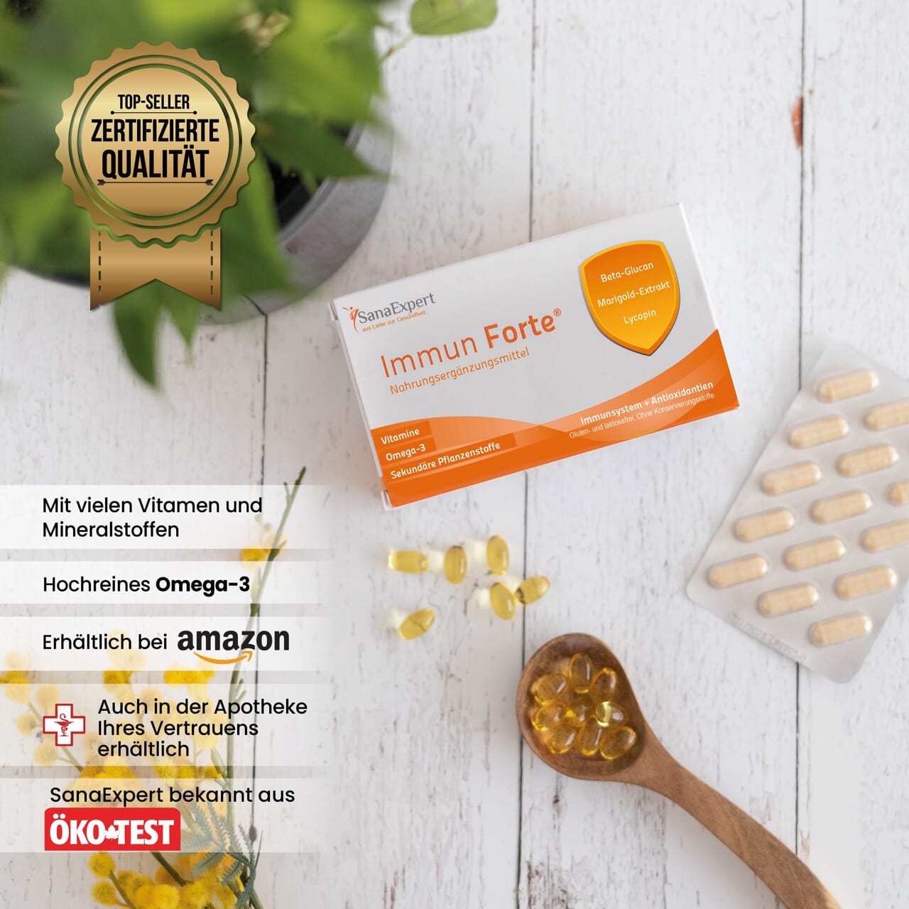 SanaExpert Immun Forte, 90 Kapseln