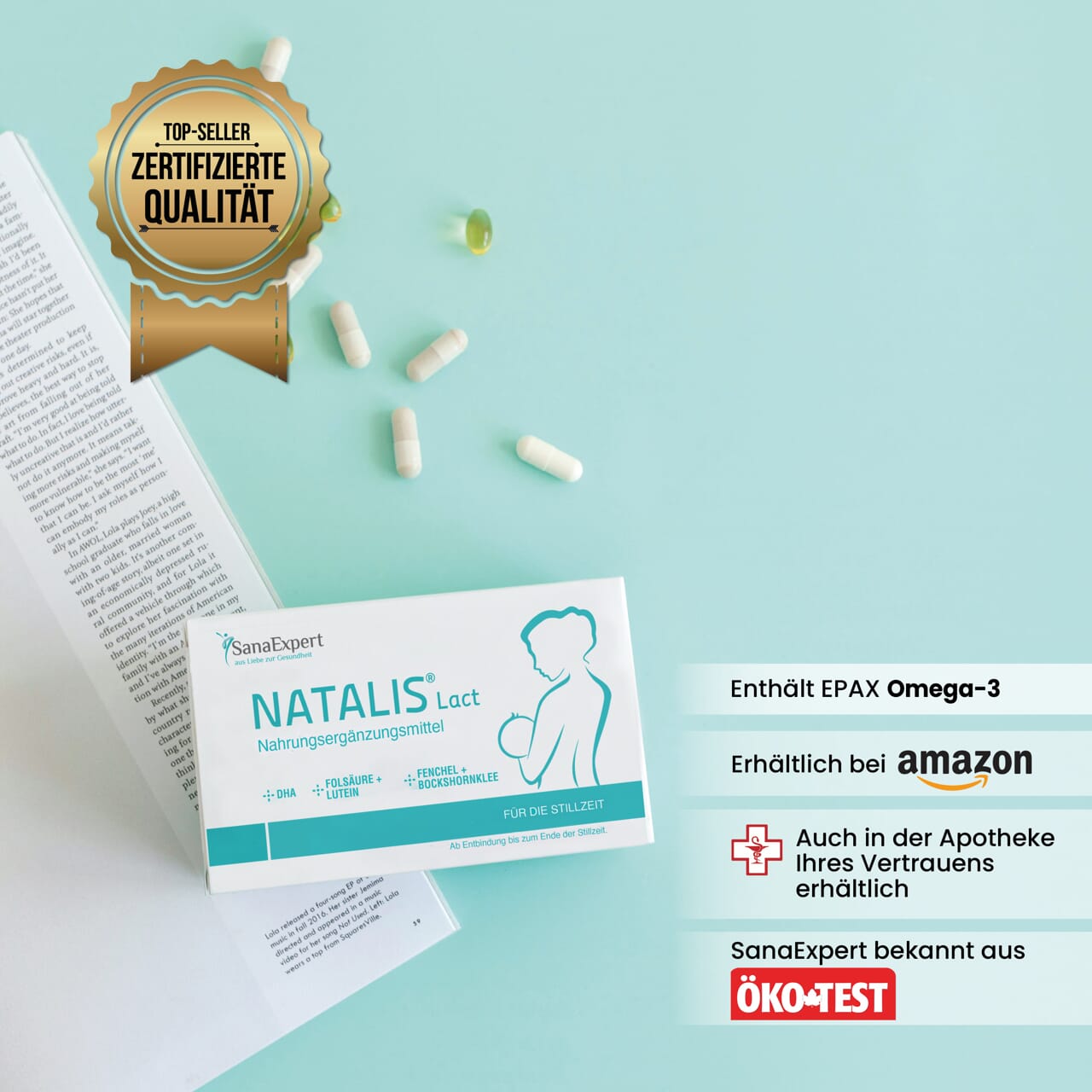 SanaExpert Natalis Lact, 90 Kapseln