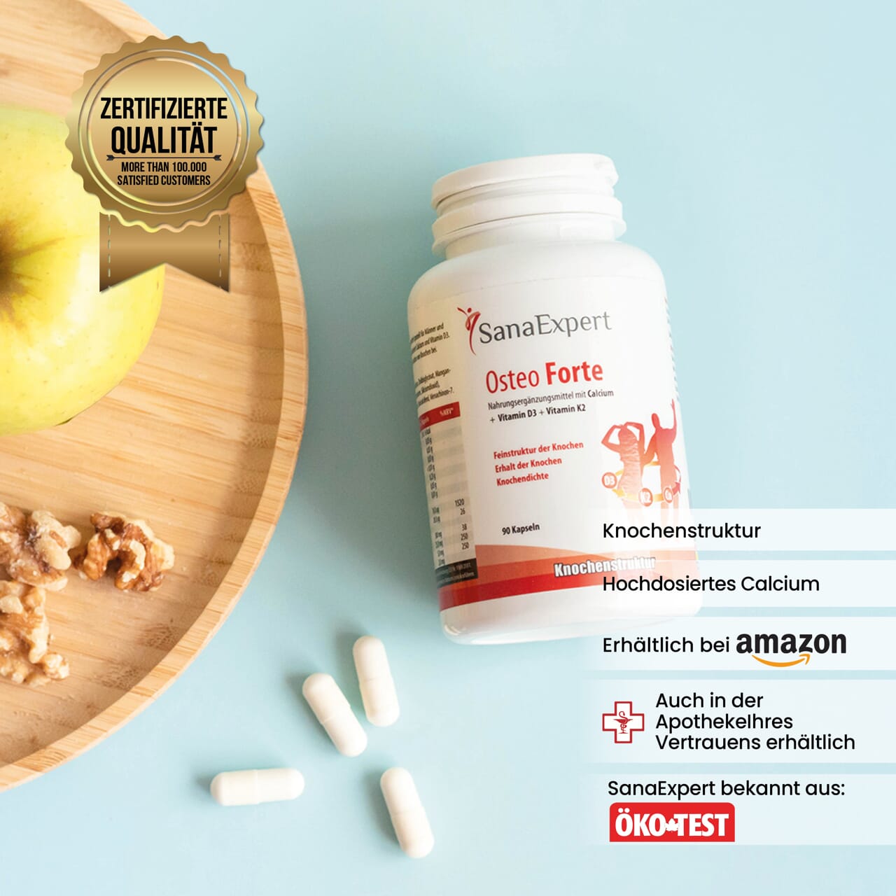 SanaExpert Osteo Forte, 90 Kapseln