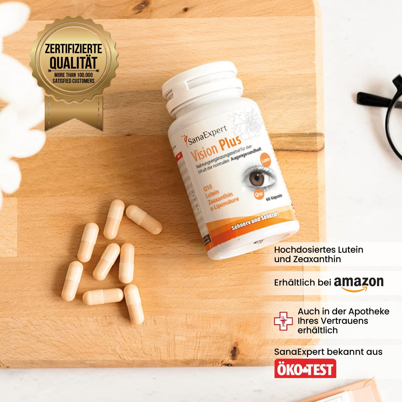 SanaExpert Vision Plus, 60 Kapseln