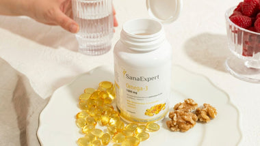 Natürliche Nahrungsergänzungsmittel für Gedächtnis und Konzentration: die wohltuende Kraft von Omega-3 von SanaExpert