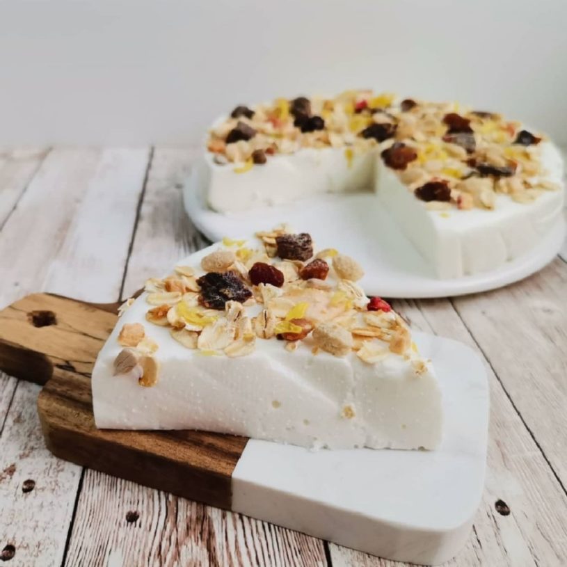 Cheesecake-Limon-Receta-Saludable-Granola-SanaExpert-Suplementos-Nutricionales-Alimenticios