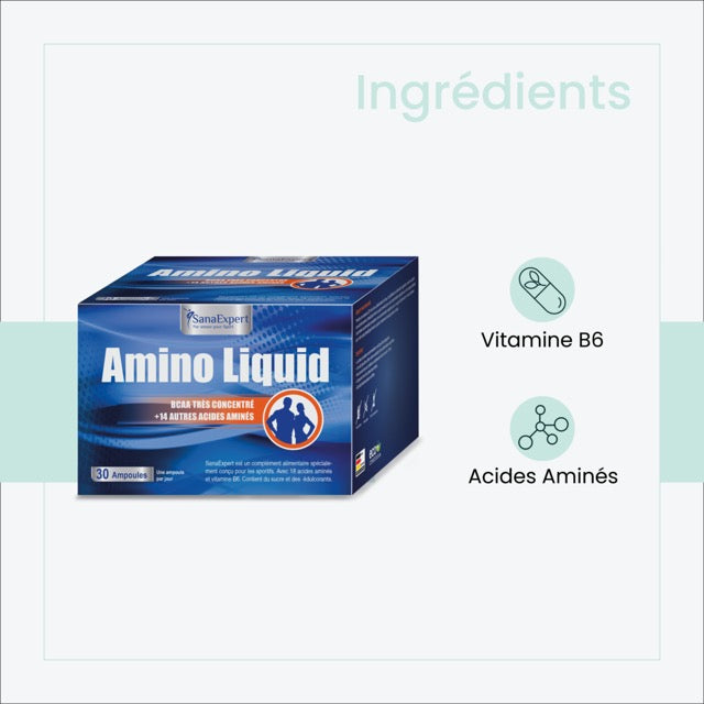 SanaExpert Amino Liquid Trinkampullen, 750ml