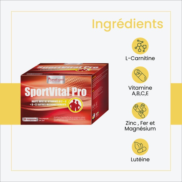 SanaExpert SportVital Pro Trinkampullen, 700ml