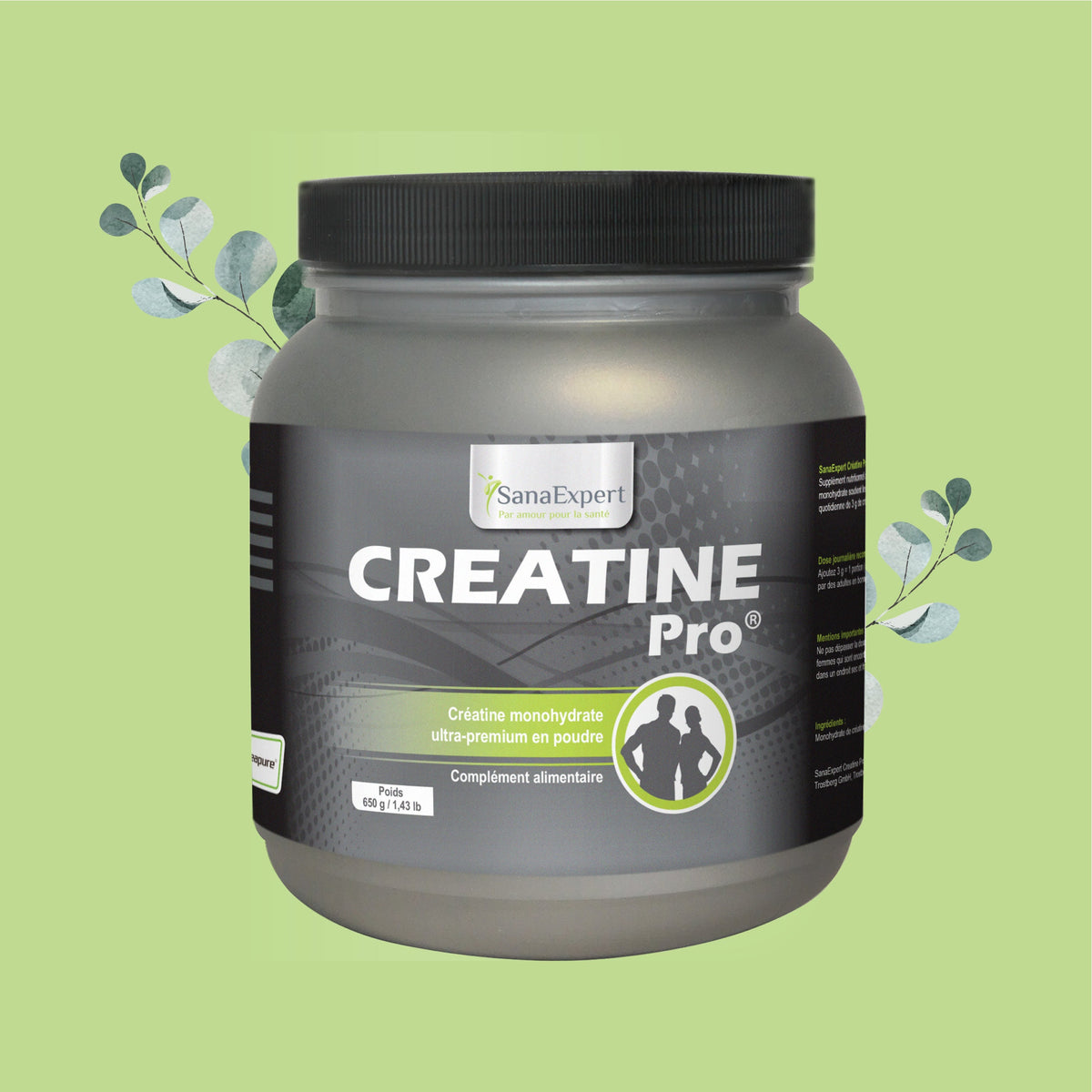 SanaExpert Creatine Pro Pulver, 650g