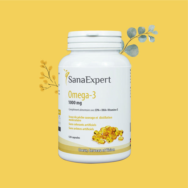 SanaExpert Omega-3, 120 Weichkapseln