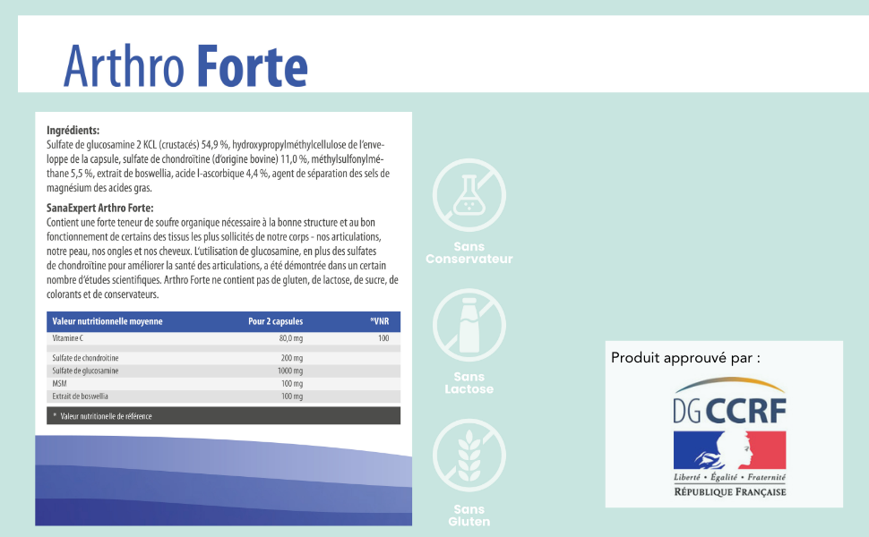 SanaExpert Arthro Forte, 120 Kapseln