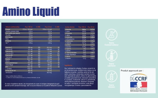 SanaExpert Amino Liquid Trinkampullen, 750ml