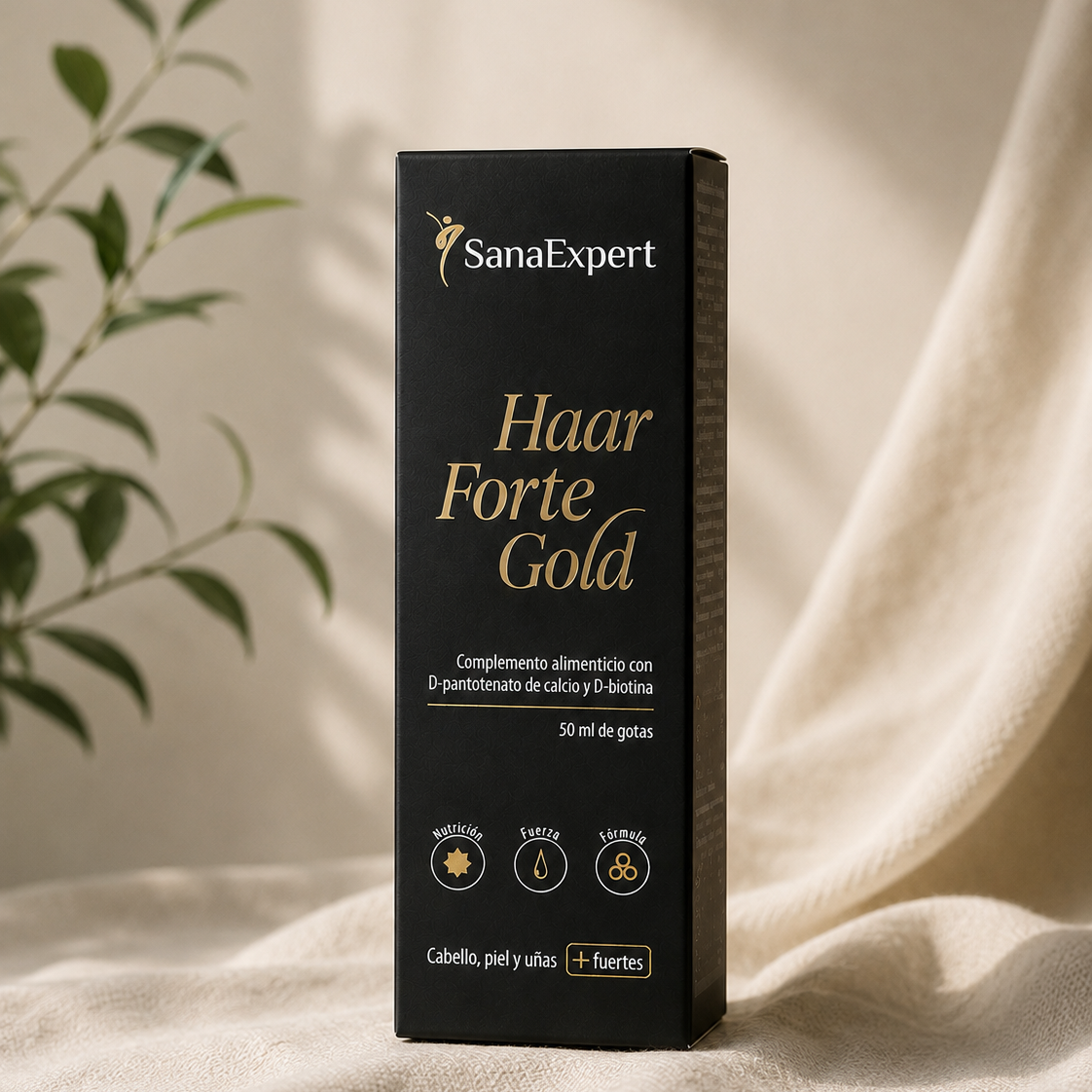 SanaExpert Haar Forte Gold Tropfen