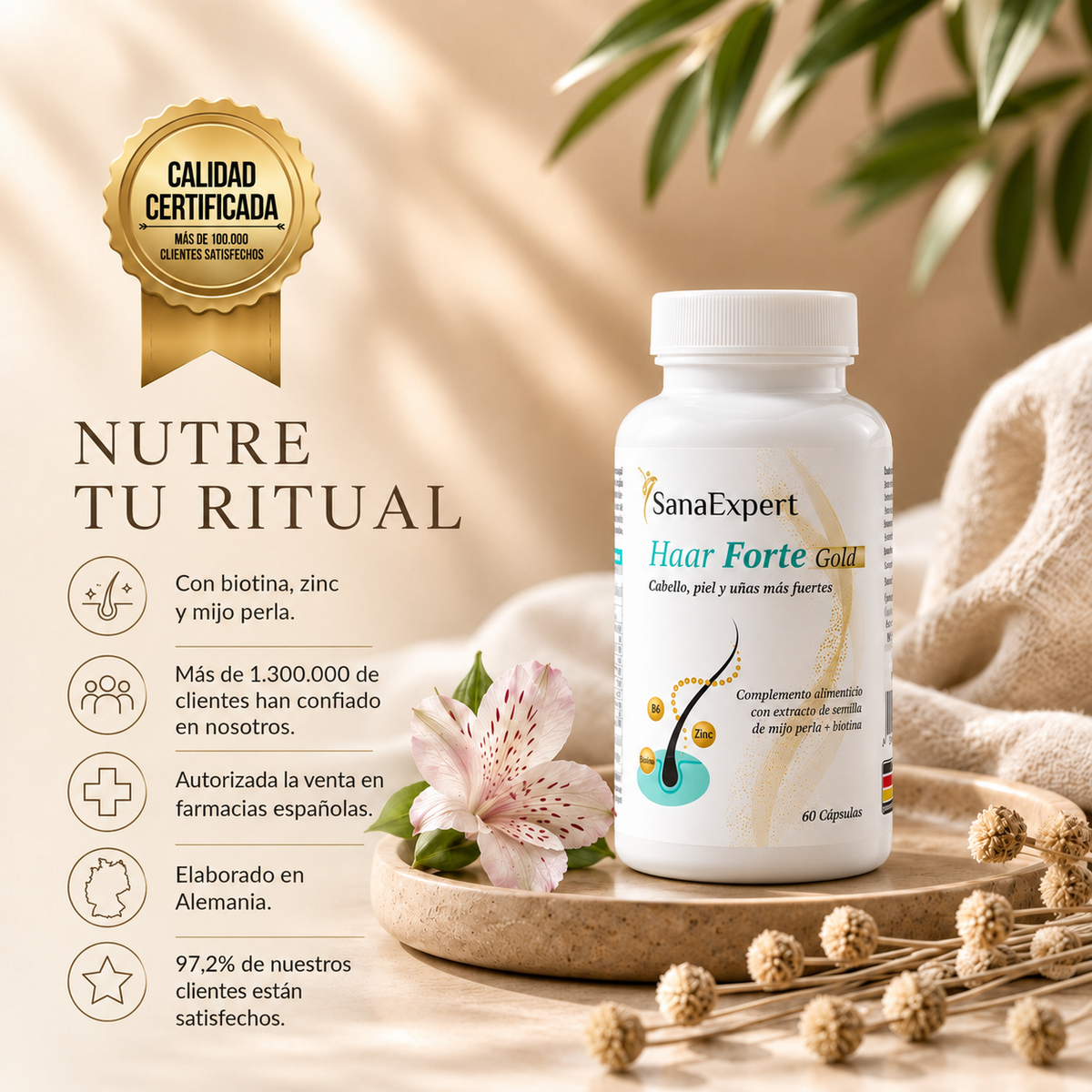 SanaExpert Haar Forte Gold