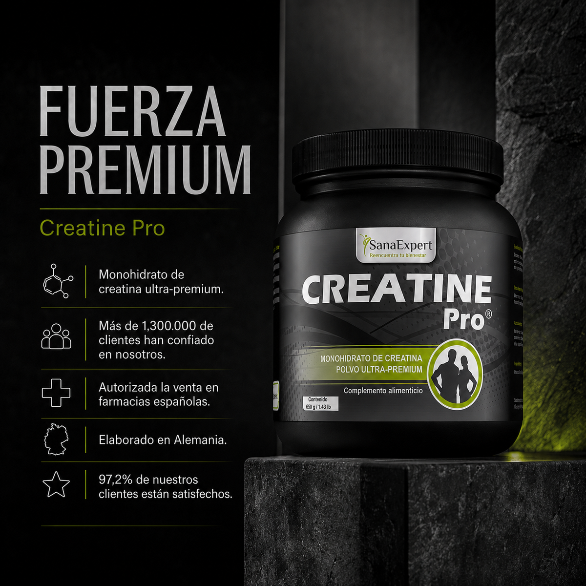 SanaExpert Creatine Pro (Creapure®)