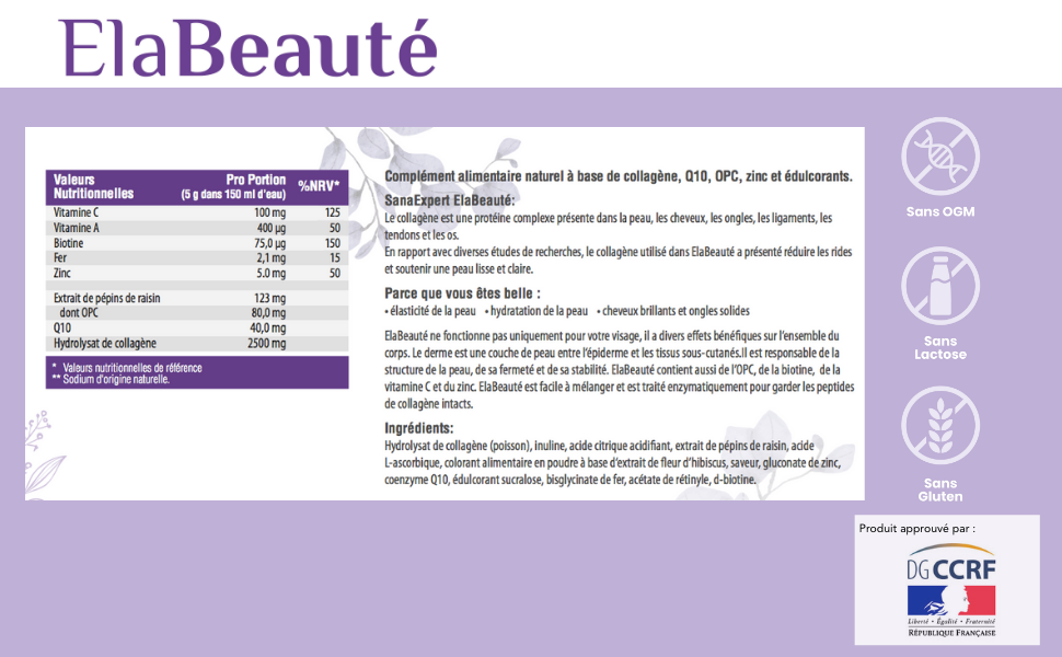 SanaExpert ElaBeauté Kollagen, 150g