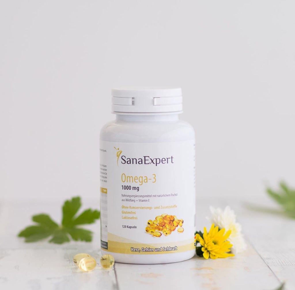 SanaExpert Omega-3, 120 Weichkapseln