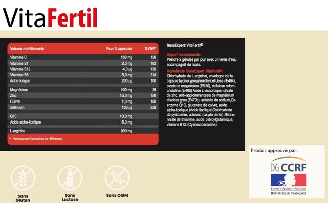 SanaExpert VitaFertil, 60 Kapseln