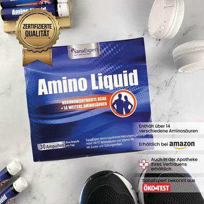SanaExpert Amino Liquid Trinkampullen, 750ml