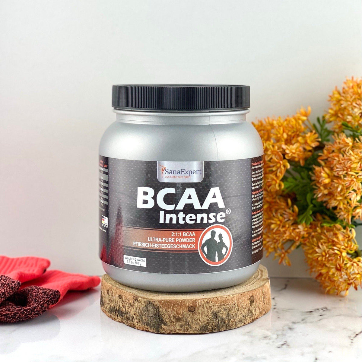 SanaExpert BCAA Intense Pulver, 500g