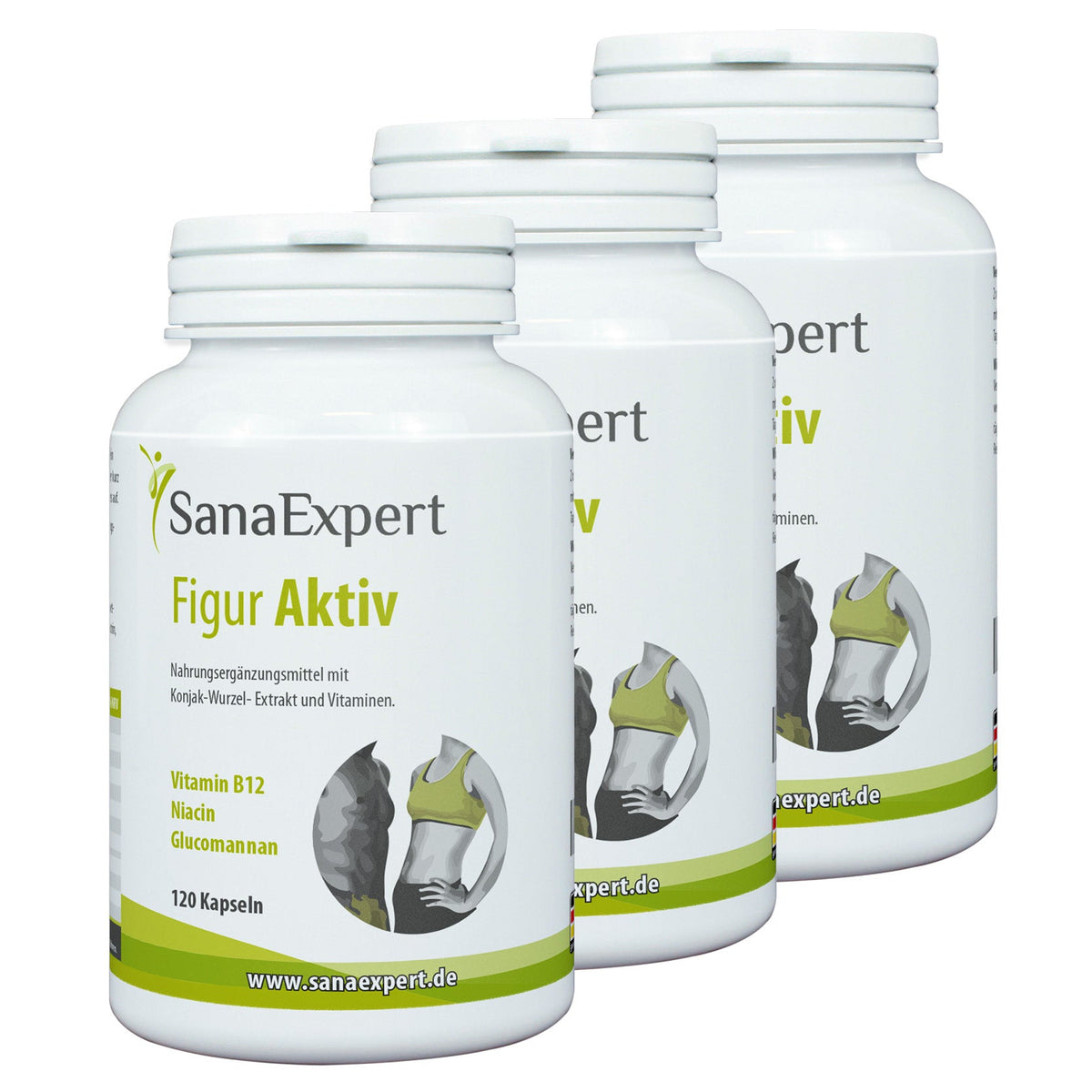 SanaExpert Figur Aktiv 3er Paket