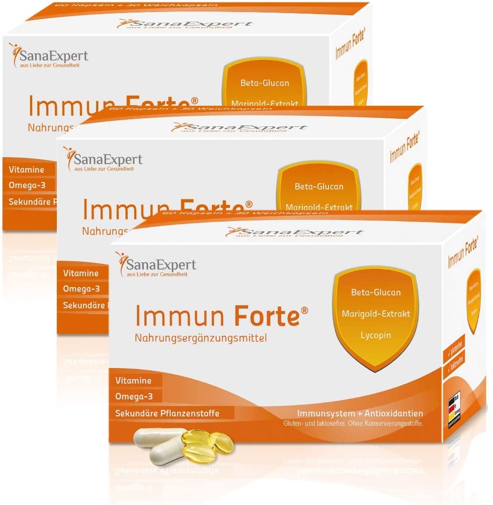 SanaExpert Immun Forte 3er Paket