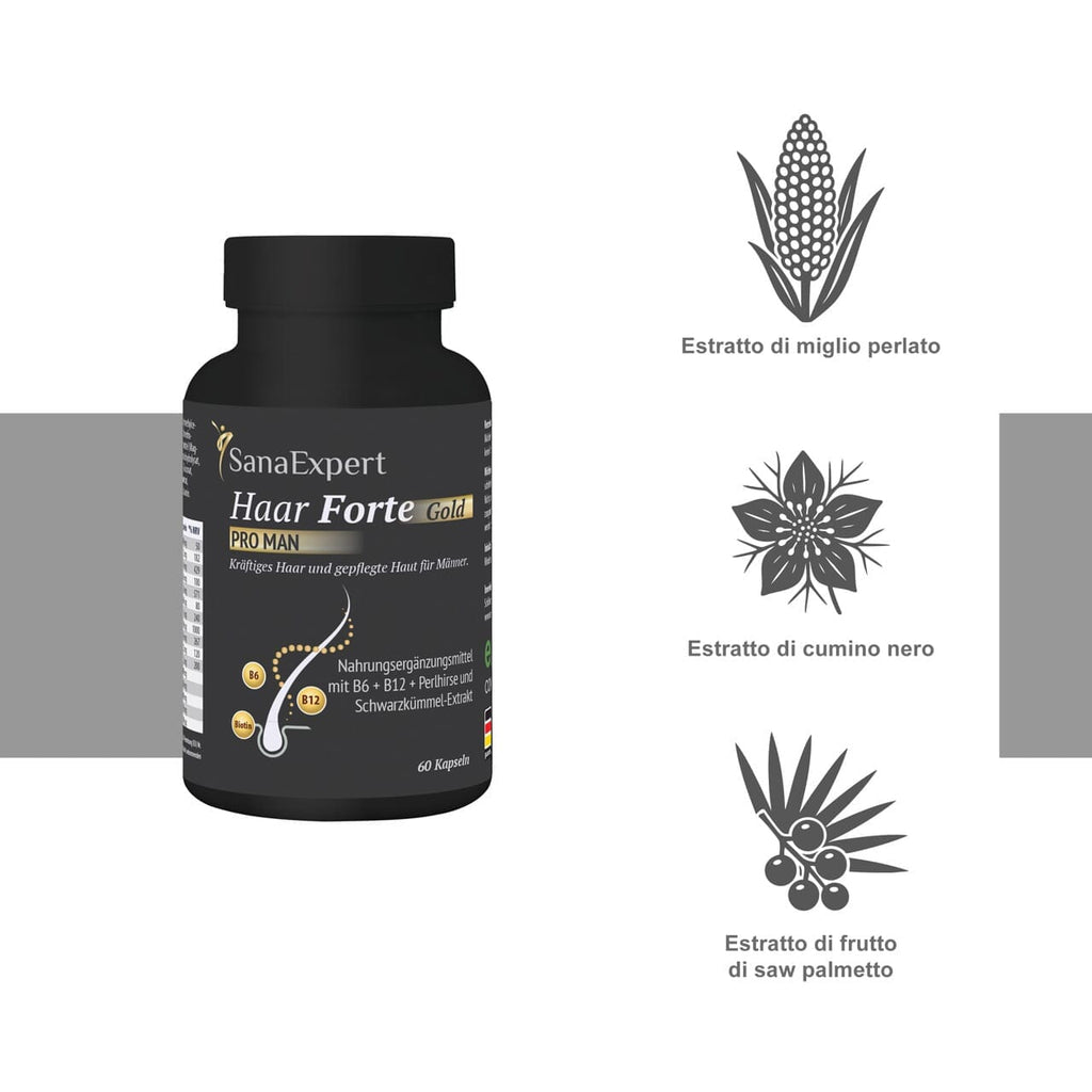 SanaExpert Haar Forte Gold PRO MAN