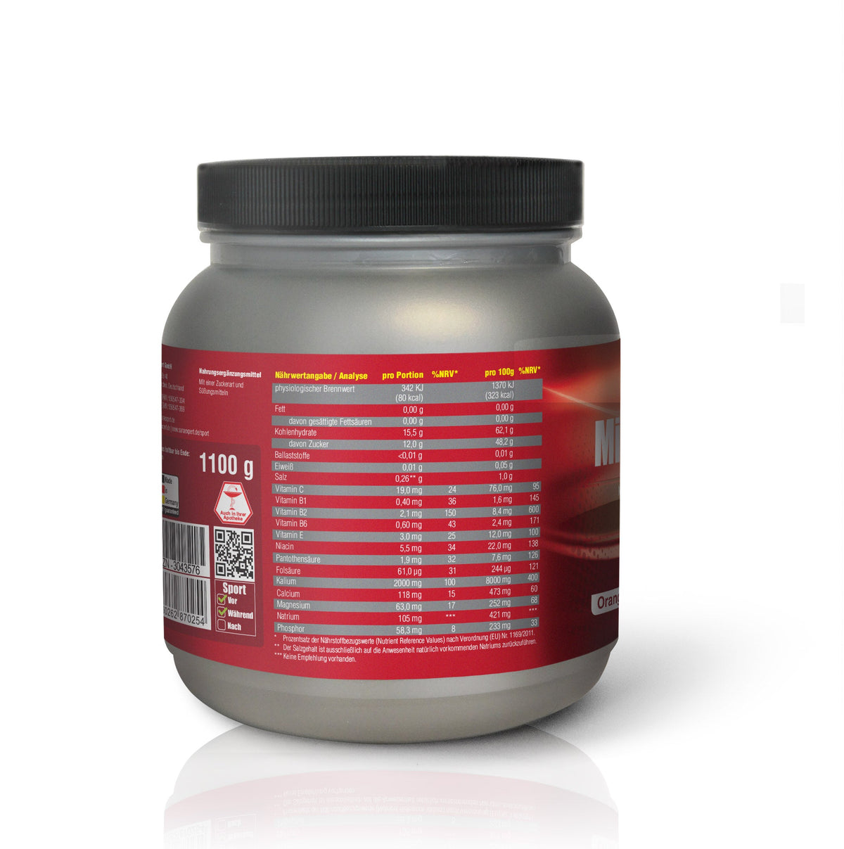 SanaExpert Mineral Energy Pulver, 1100g
