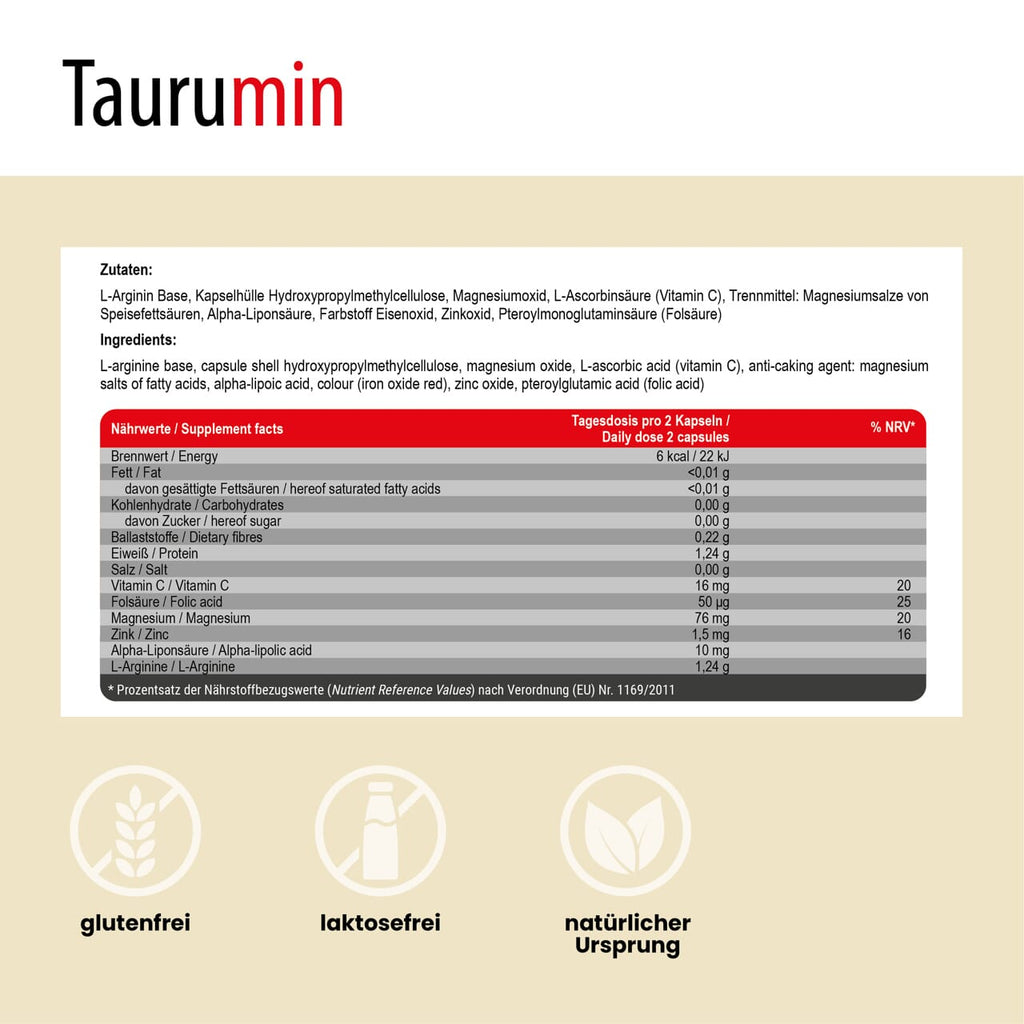 SanaExpert Taurumin, 60 Kapseln